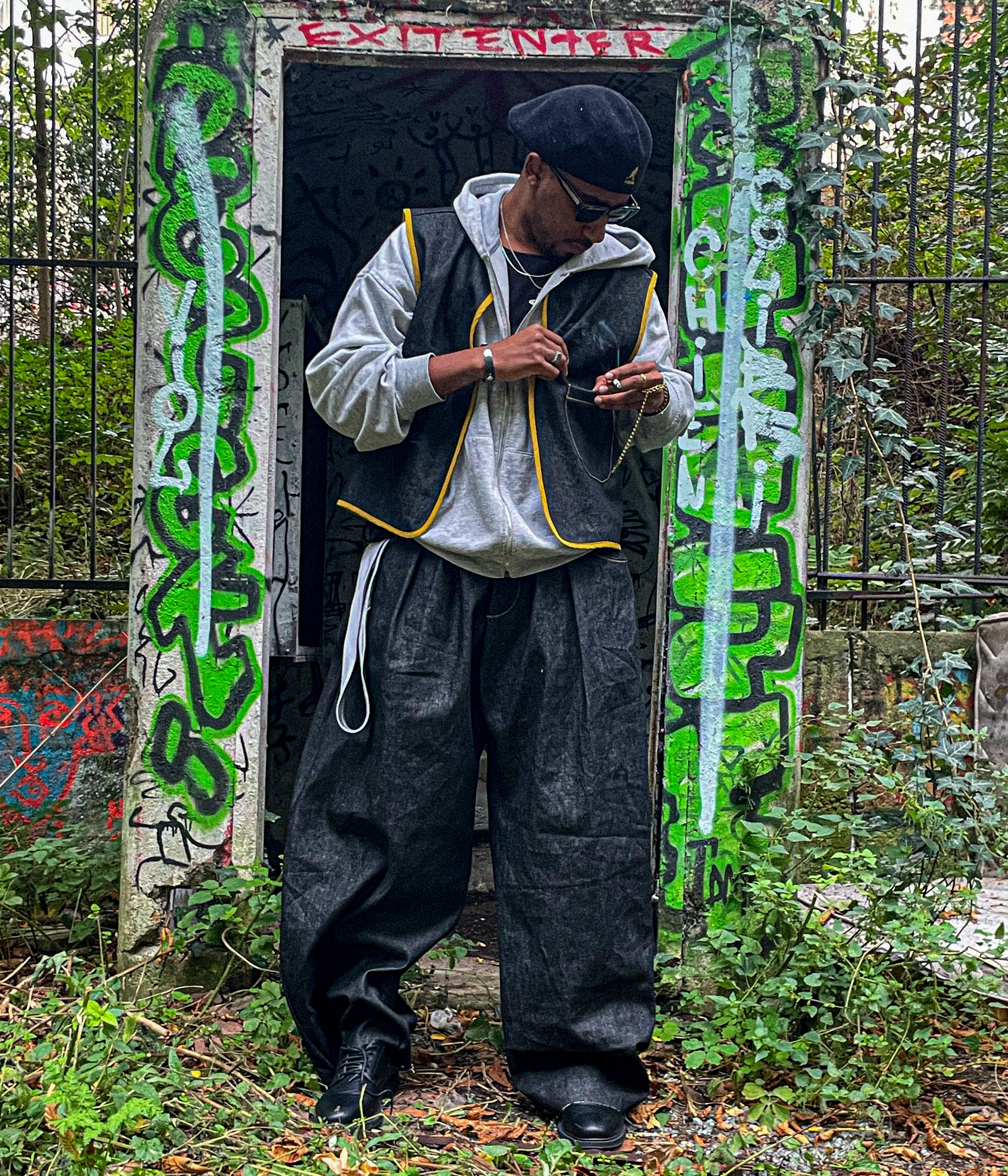 Pantalon BARREL en denim