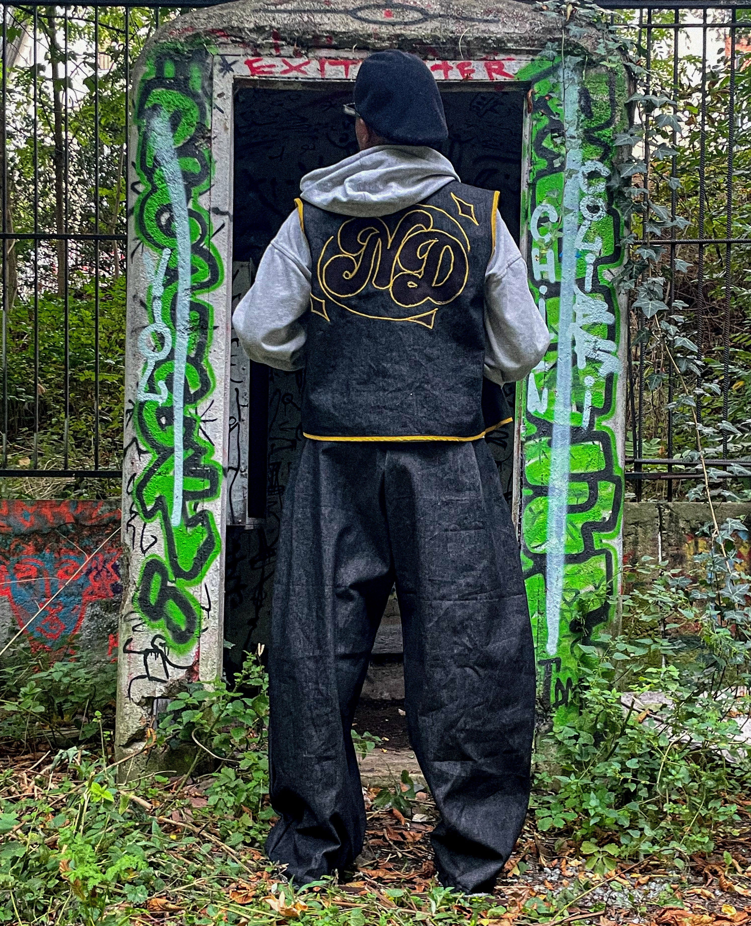 Pantalon BARREL en denim