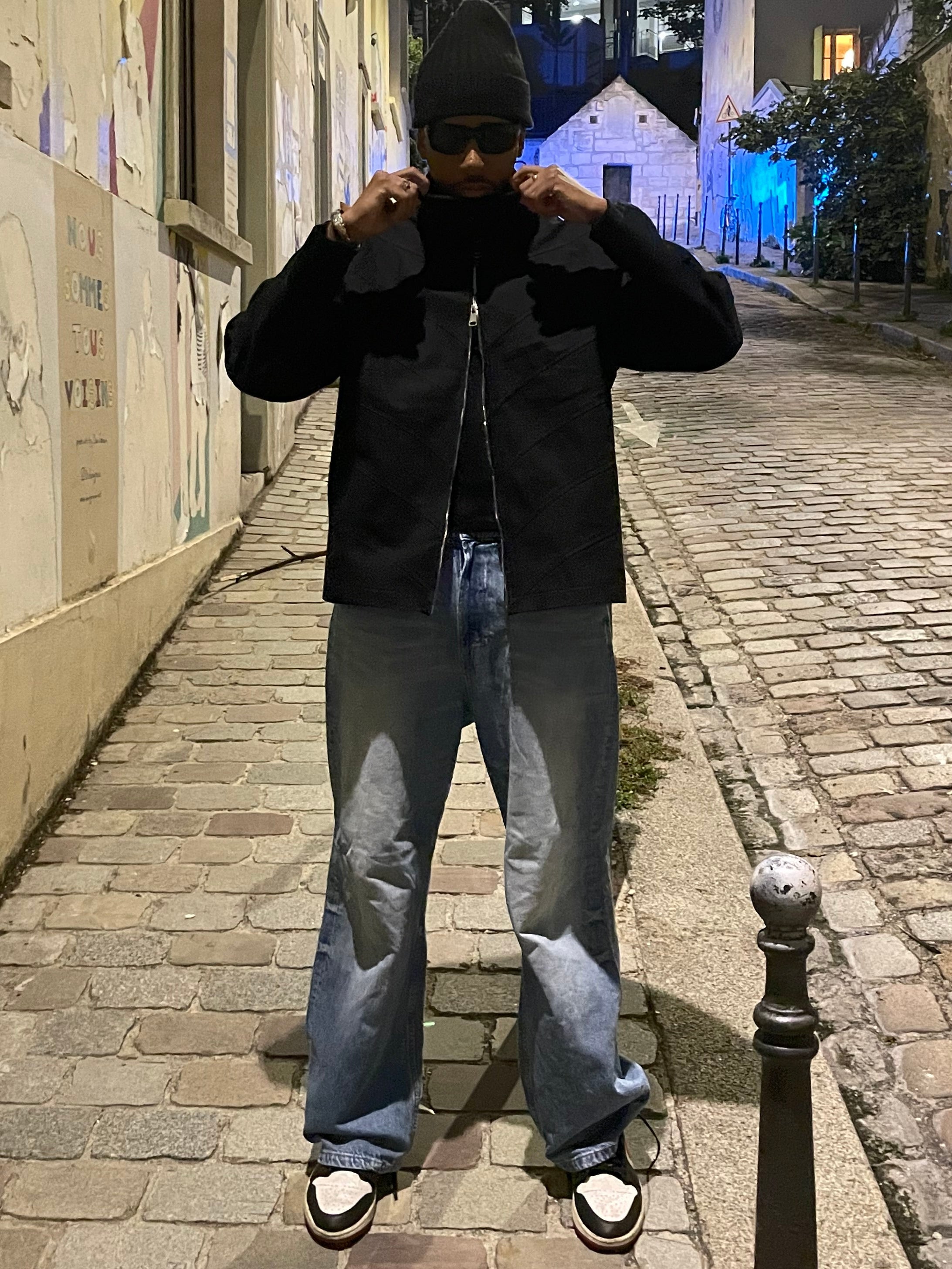 BLACK "SPIDER" JACKET
