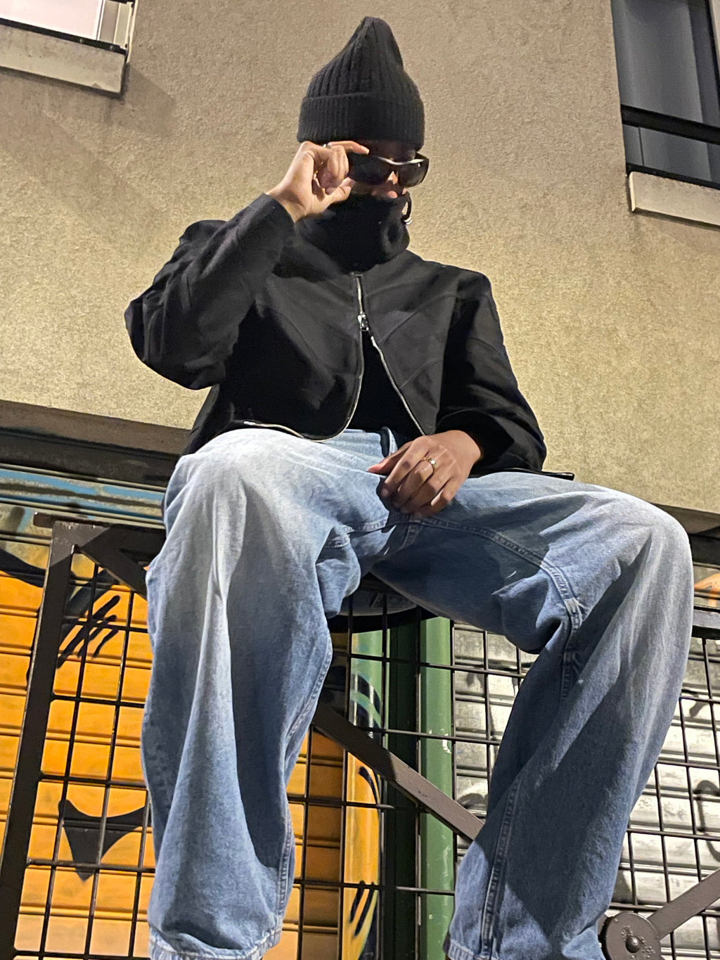 BLACK "SPIDER" JACKET