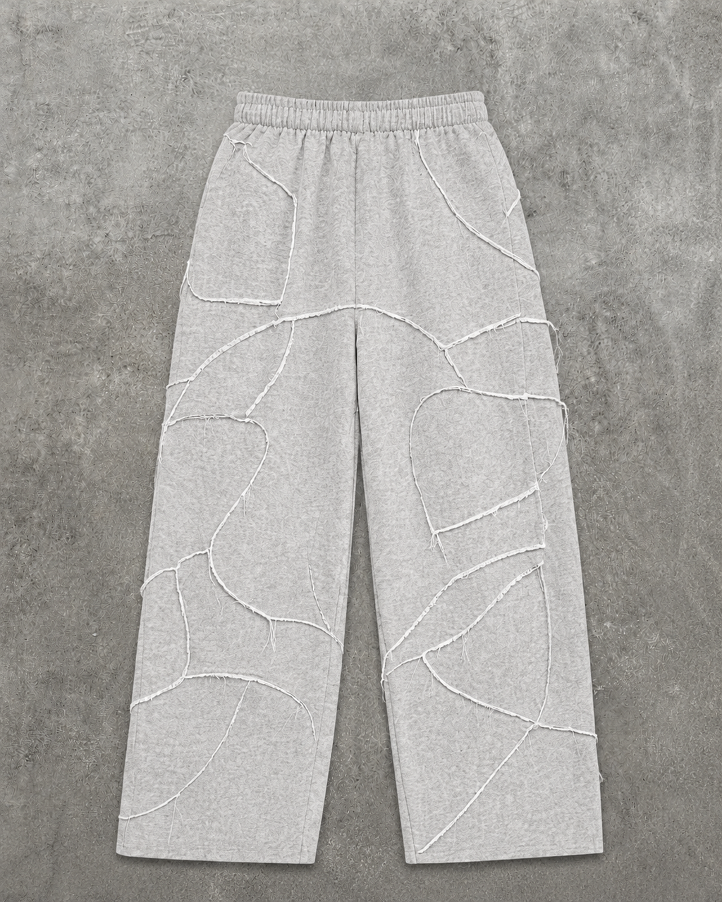 LIGHT GREY "FRAGMENT" JOGGER