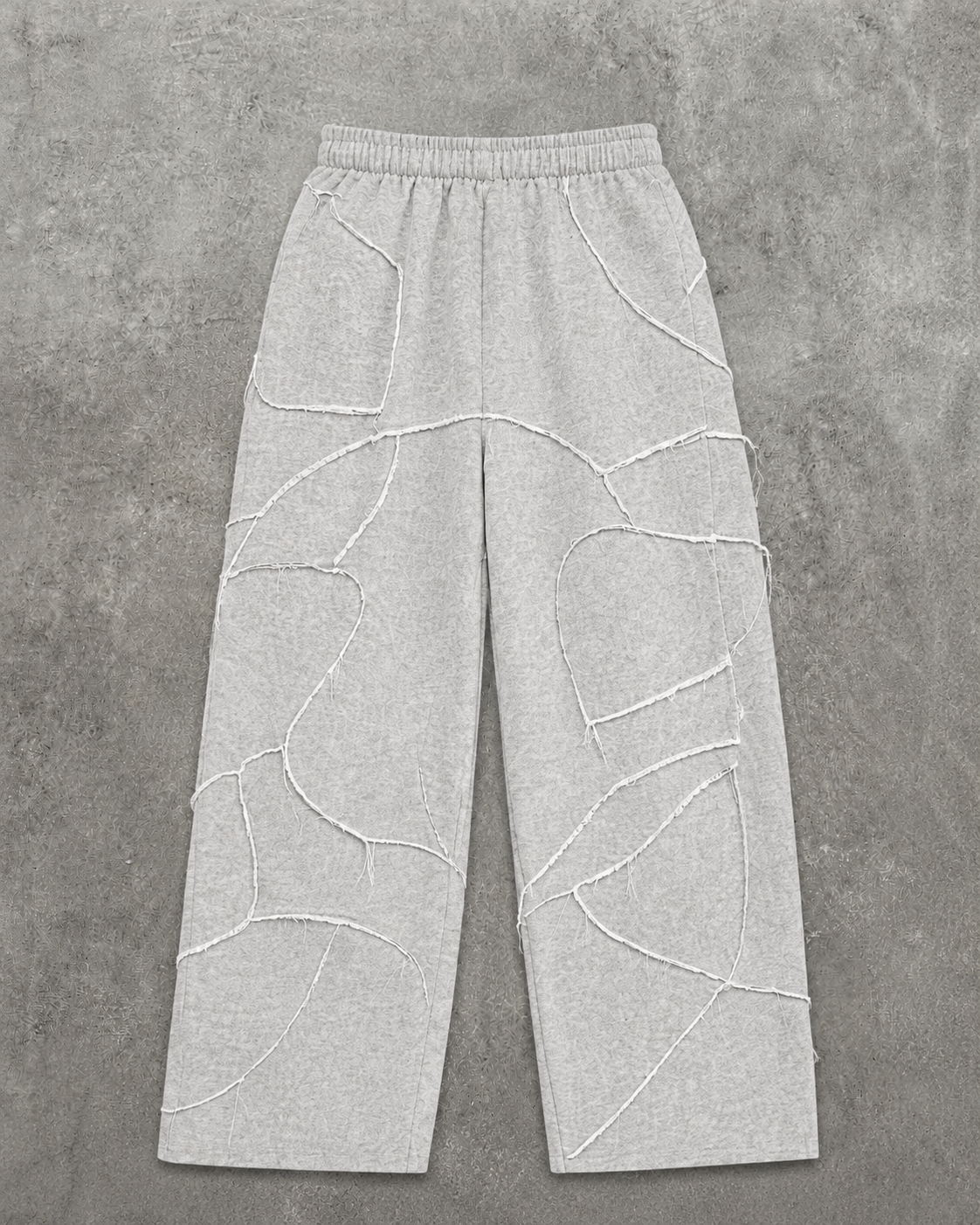 LIGHT GREY "FRAGMENT" JOGGER