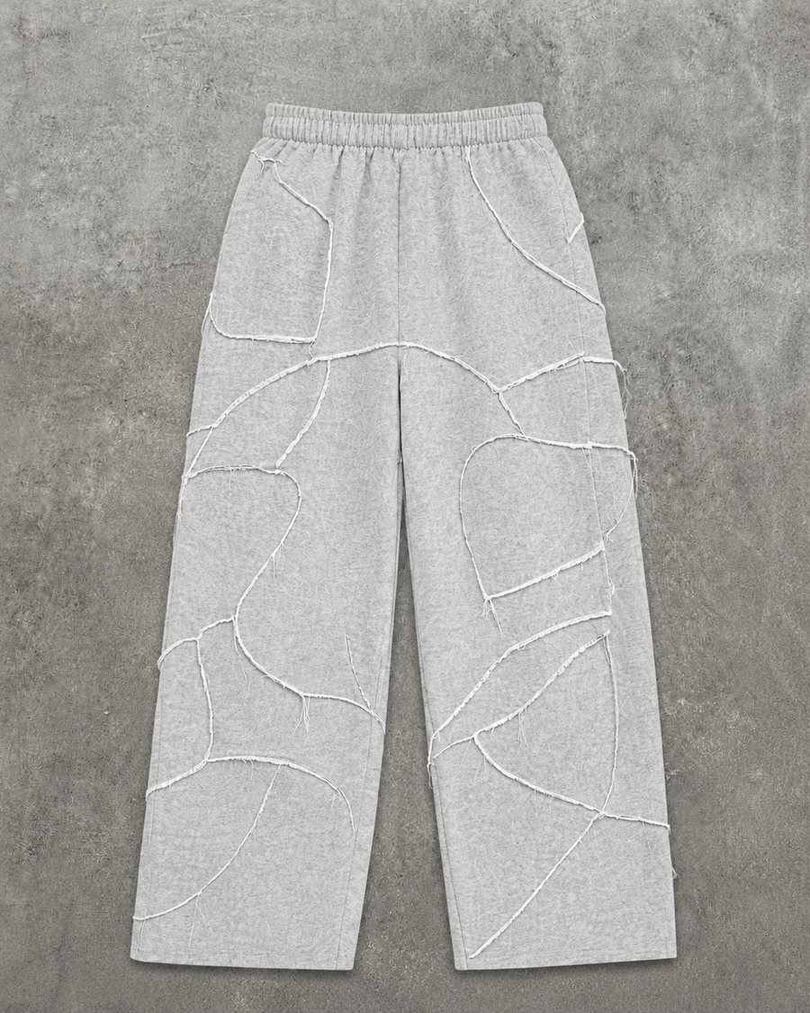 LIGHT GREY "FRAGMENT" JOGGER